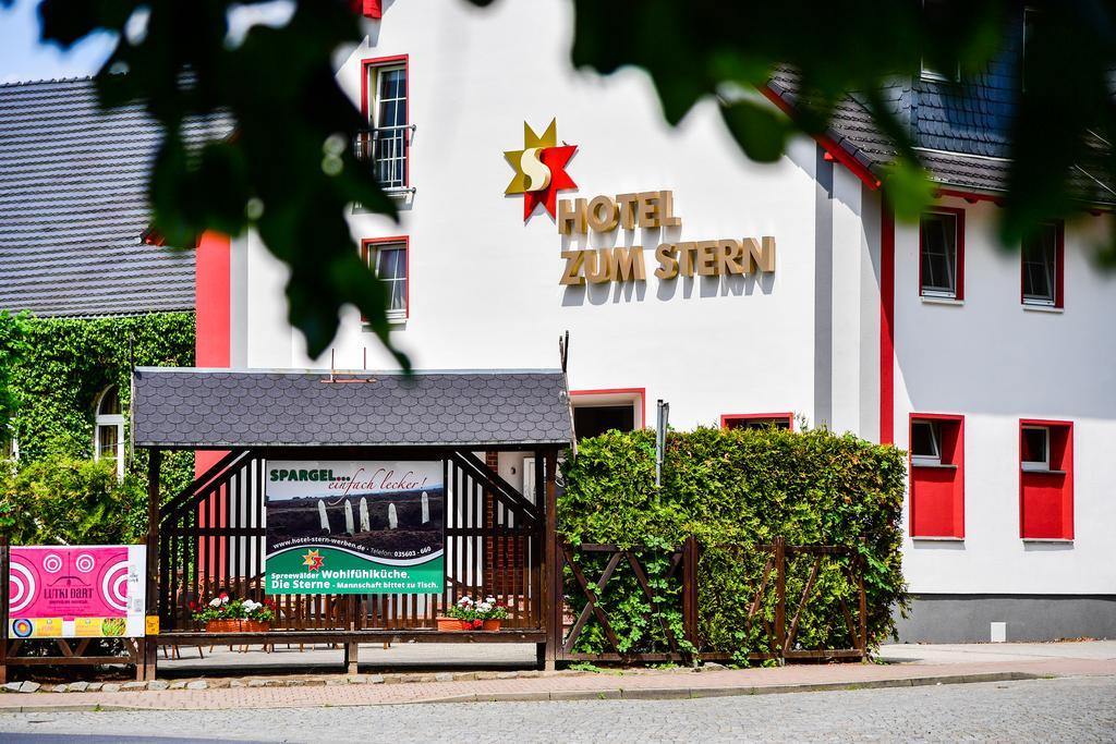 Hotel Zum Stern Spreewald Werben  Exteriér fotografie